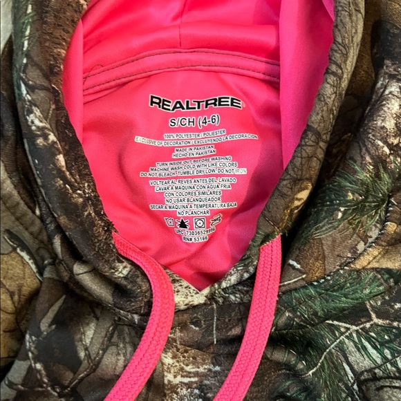 Camo and Pink Hoodie - Picture 6 of 7